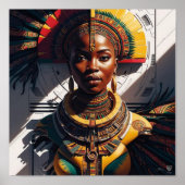 Afrofuturisme Poster (Voorkant)