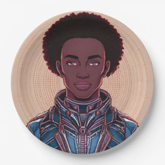 Afrofuturist King 12-inch papieren Bord