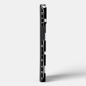 Afrofuturistisch patroon grijs Case-Mate iPhone case (Achterkant / Rechts)