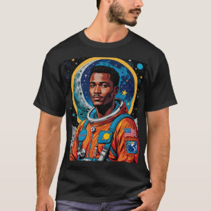 Afrofuturistische Astronaut Hero Art T-shirt
