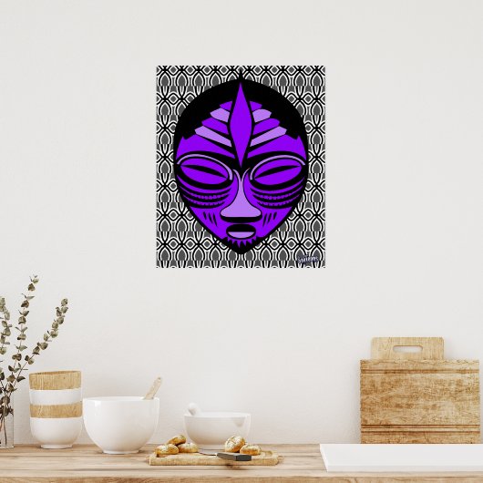 Afroïde Poster (Keuken)