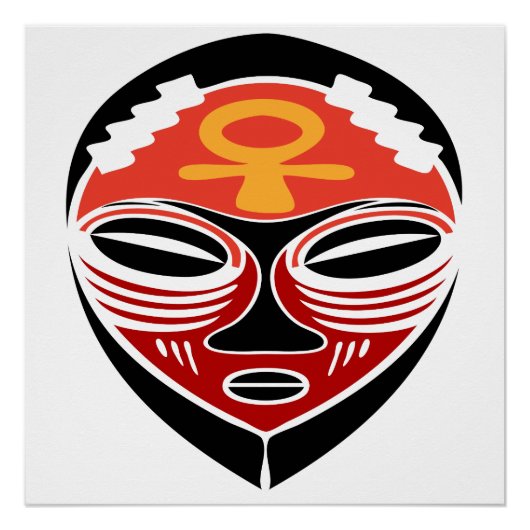 Afroïde Poster (Voorkant)