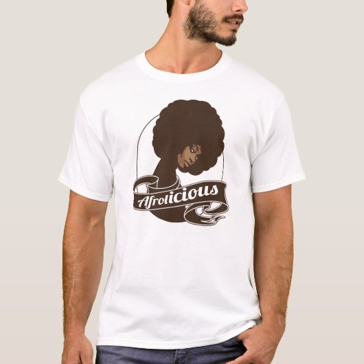 Afrolicious T-shirt (Voorkant)