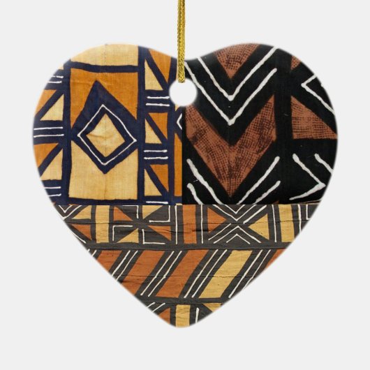 AfroLove Heart Ornament (Achterkant)