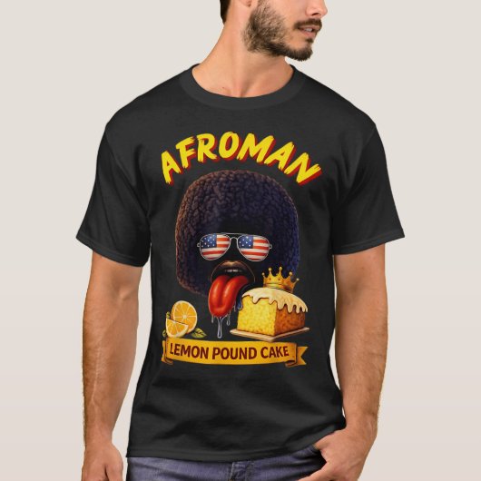 Afroman Citroen Pound Cake T-shirt (Voorkant)