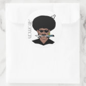 Afromeinse Stickers (groot) (Tas)