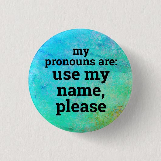 Afronden/Mijn naam gebruiken Ronde Button 3,2 Cm (Voorkant)