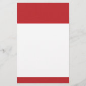 Afronding 2026 Rood Witte Afscheidspartij Briefpapier (Achterkant)