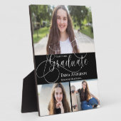 Afronding Klas van 2026 Multi-Foto Aandenken Fotoplaat (Zijkant)