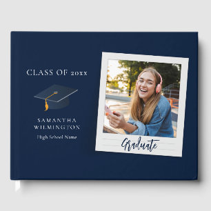 Afrondingsfoto Script Grad Feest Gastboek Gastenboek