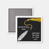 Afrondingsgeschenk magneet voor afstudeerders 2023 (Voorkant / Achterkant)