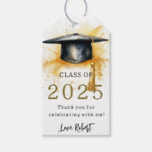 Afrondingsklasse 2025 Cadeaubijsluiter Cadeaulabel (Voorkant)