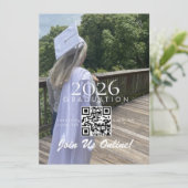 Afrondingsonline uitnodiging QR-code 2026 (Staand voorkant)