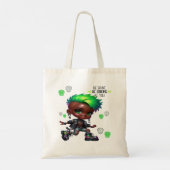 Afropunk Be Brave Canvas tas (Achterkant)