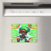 Afropunk Be Brave Magnet (Insitu (Vaatwasser))