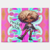 Afropunk Creëer voor Creëer Magnet (Voorkant)