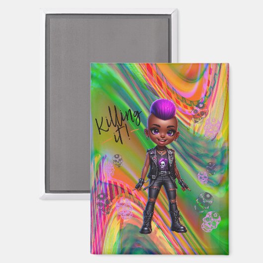 Afropunk doodt de magneet (Voorkant / Achterkant)