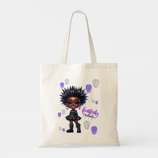 Afropunk Fearless Canvas tas (Achterkant)