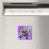 Afropunk Get It Girl Magnet (Insitu (Vaatwasser))