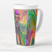 Afropunk maakt het af latte mok (Rechterhoek)