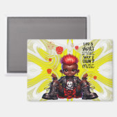 Afropunk maakt muziekmagneet magneet (Voorkant / Achterkant)