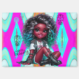 Afropunk Wild Beauty Magnet