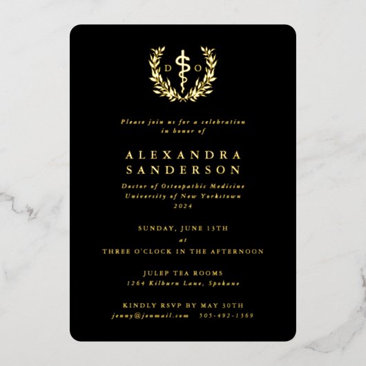 Afrorikaanse afstudeerders van de opleiding tot Do Folie Uitnodiging (Voorkant)