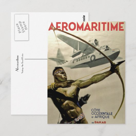 Afrosea Briefkaart (Voorkant / Achterkant)