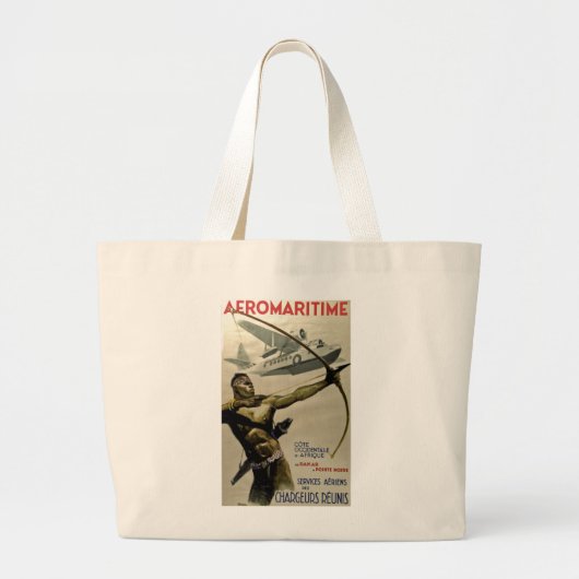 Afrosea Grote Tote Bag (Voorkant)
