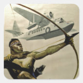 Afrosea Vierkante Sticker (Voorkant)