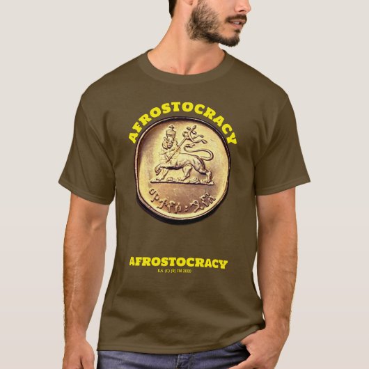AFROSTOCRACIE HEMD. BILLY SHERRIF T-SHIRT (Voorkant)