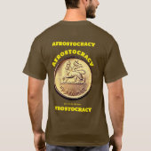 AFROSTOCRACIE HEMD. T-SHIRT (Achterkant)