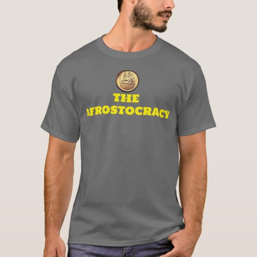 AFROSTOCRACY Basic Donker T-shirt (Voorkant)