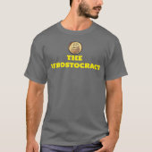 AFROSTOCRACY WS  Basis Donkere T-Shirt (Voorkant)