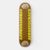 AFROSTOCRATIE SK8BOARD. Sheriff Persoonlijk Skateboard (Voorkant)