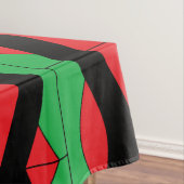 AfroWave Custom Cotton Tablecloth, 60"x104" Tafelkleed (Voorbeeld)