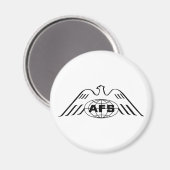 AFS Logo 1969 magneet (Voorkant / Achterkant)