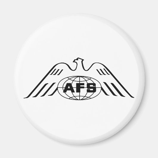 AFS Logo 1969 magneet (Voorkant)