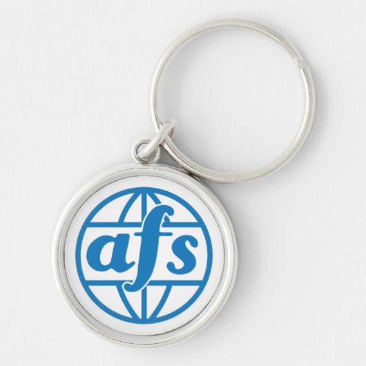 AFS Logo 1972 ronde Sleutelhanger, klein (1,44") Sleutelhanger (Voorkant)