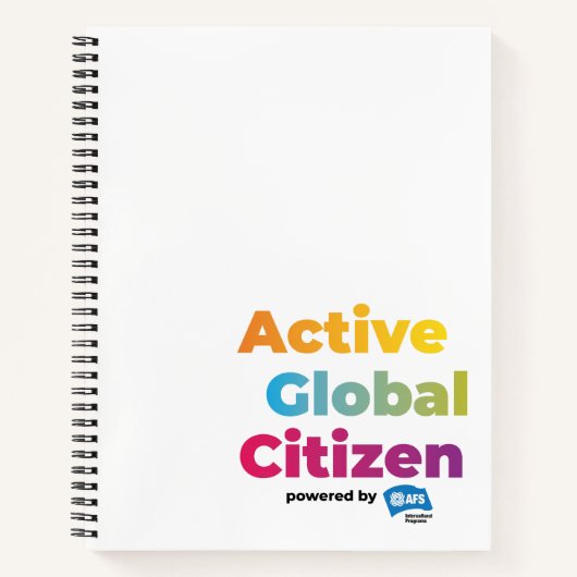 AFS-Notitieboek Notitieboek (Voorkant)