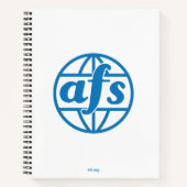 AFS-Notitieboek Notitieboek (Voorkant)