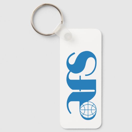 AFS Rechthoekige Sleutelhanger (Voorkant)