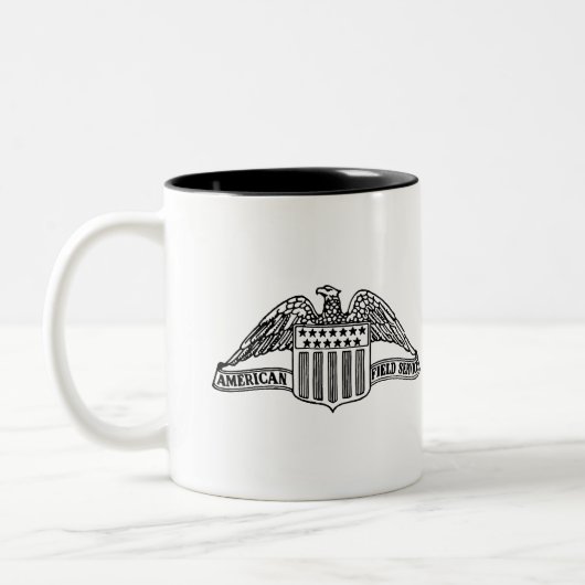 AFS tweekleurige Mok (Links)