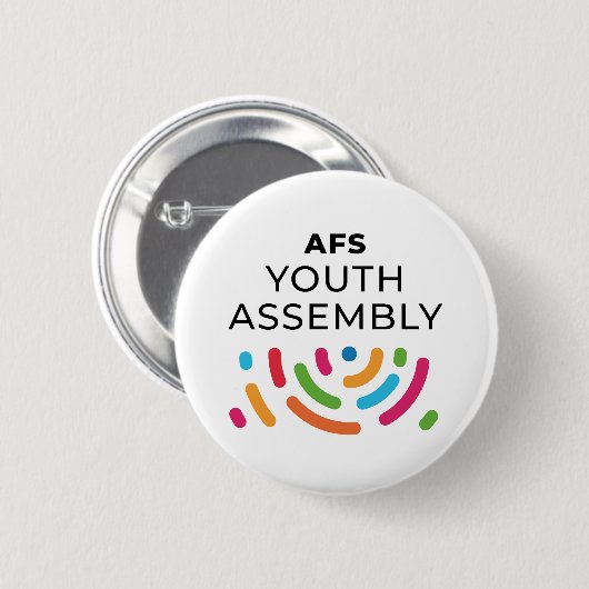 AFS Youth Assembly Button (Voorkant /achterkant)