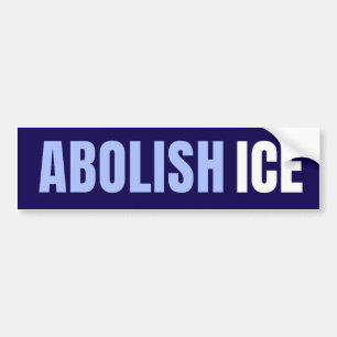 Afschaffen ICE Politiek Anti Trump Bumpersticker