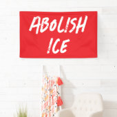 Afschaffen ICE Viaduct Protest Spandoek (Insitu)
