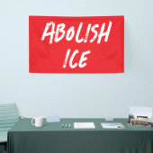 Afschaffen ICE Viaduct Protest Spandoek (Beurs)