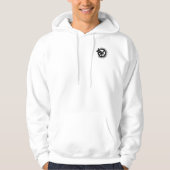 Afschaffen Kernwapens - witte hoodie (Voorkant)