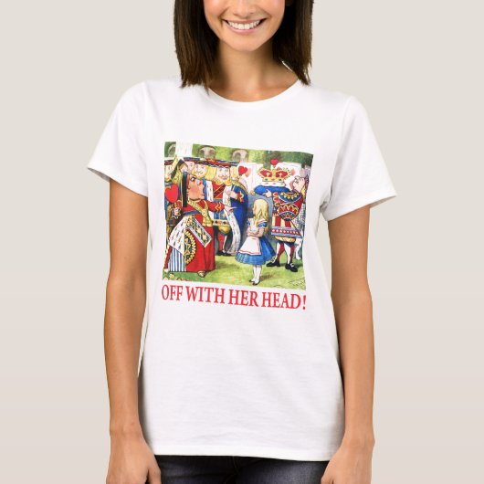AFSCHAFFEN MET HAAR HOOFD! T-SHIRT (Voorkant)