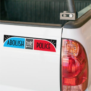 Afschaffen van de politie bumpersticker